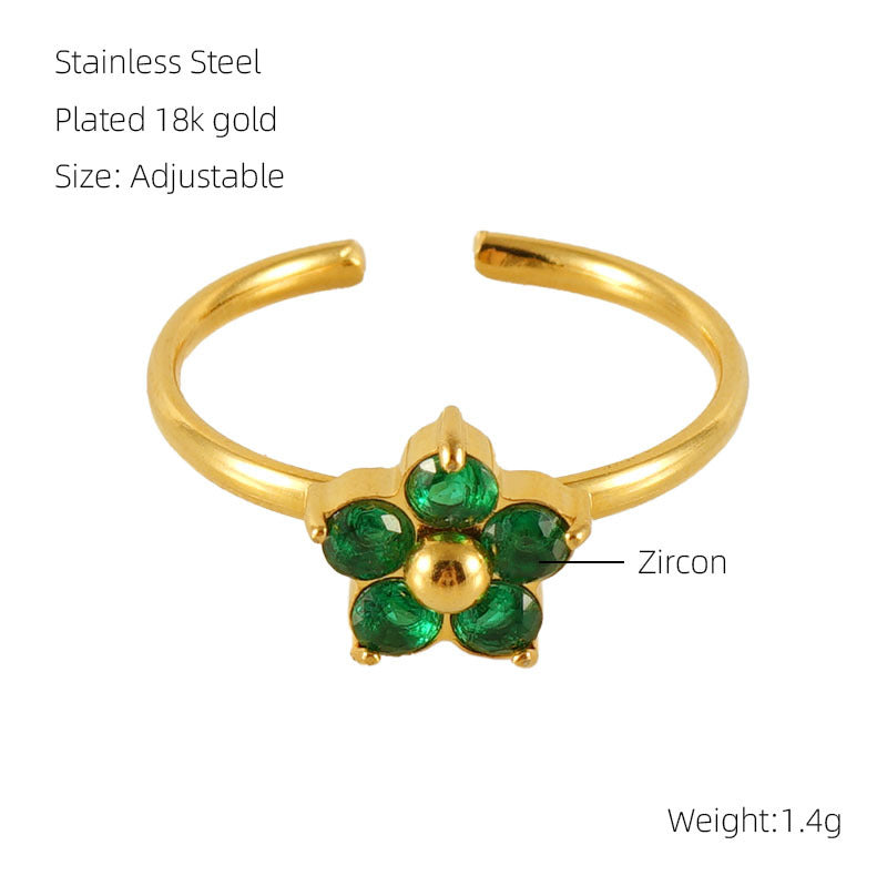 Square Heart Ring