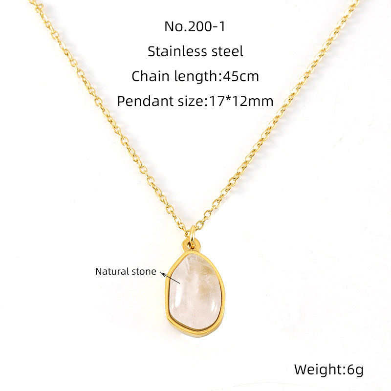 Natural Stone Necklace