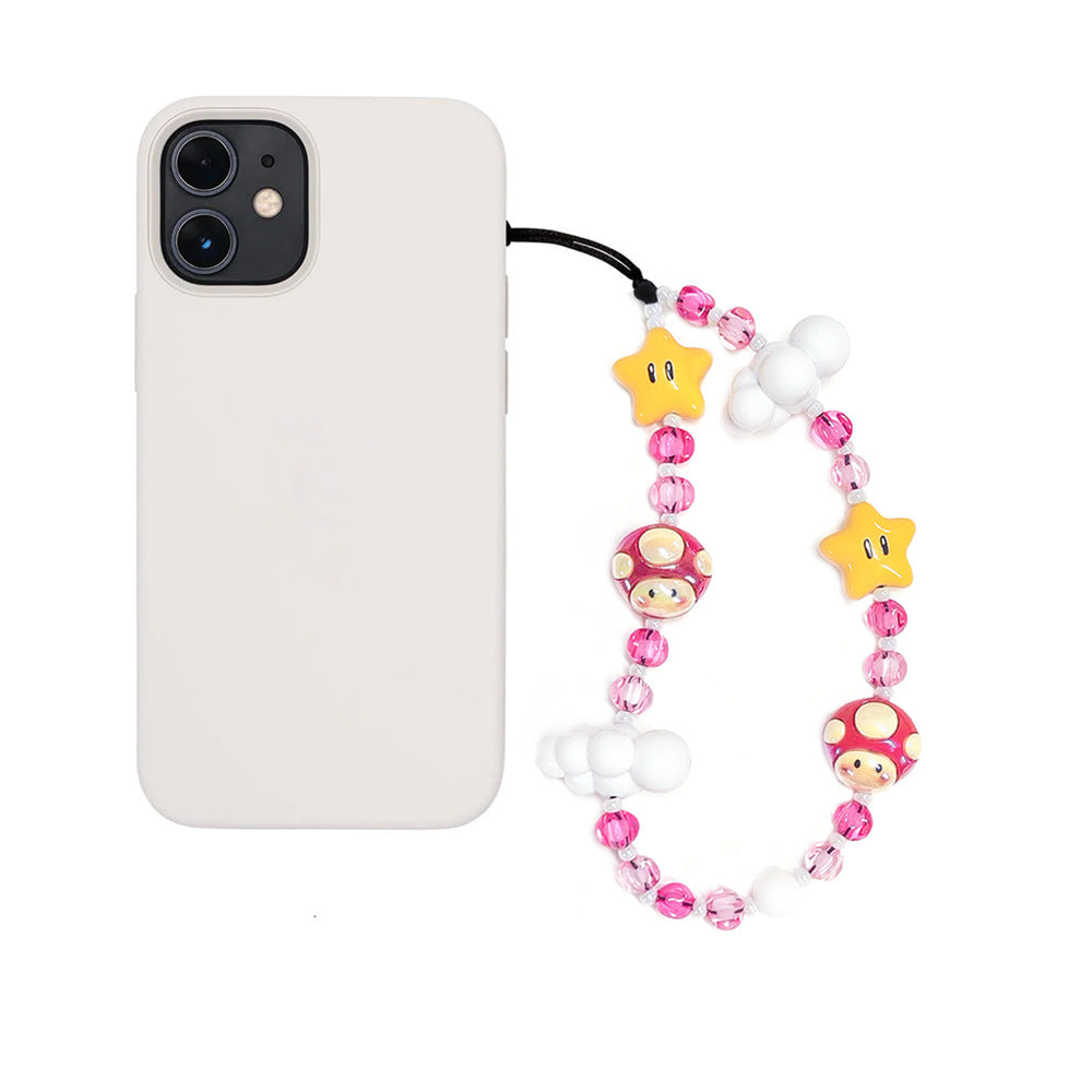 Colorful Beaded Phone Chain