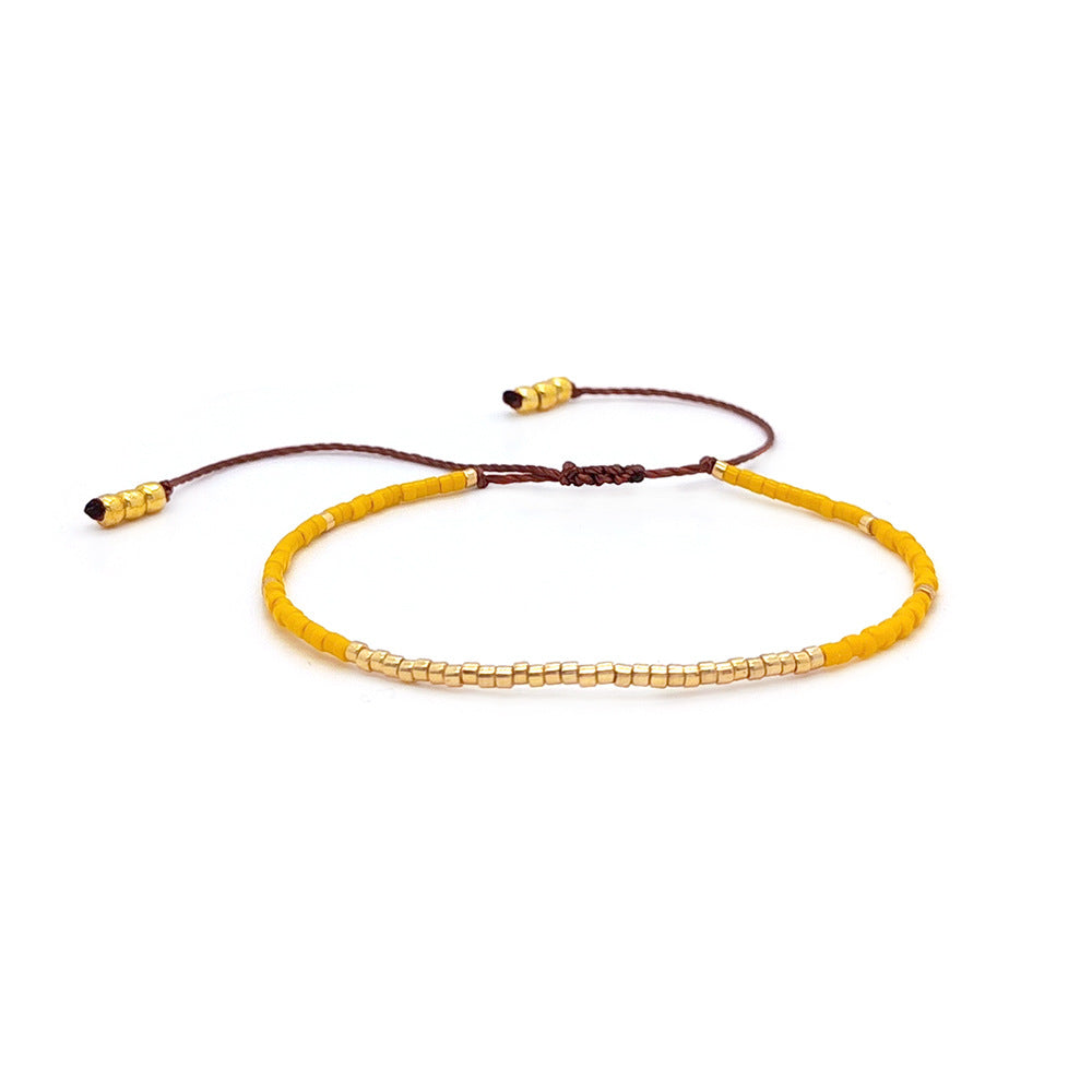 Rice Beads Beaded Bracelet