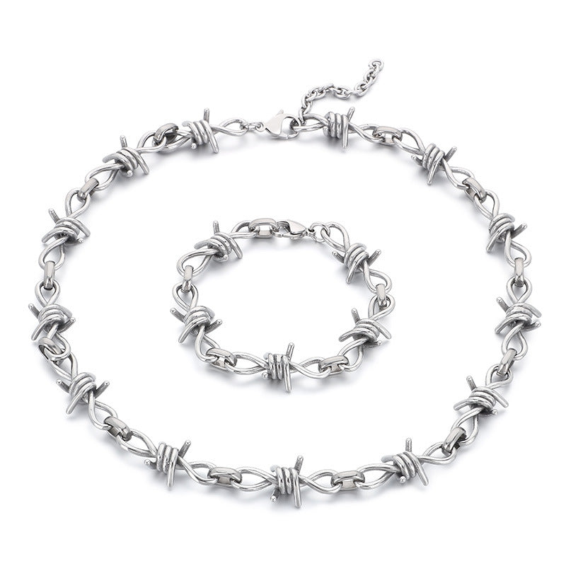 Bouncy Punk Bracelet Necklace