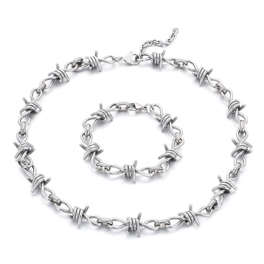 Bouncy Punk Bracelet Necklace