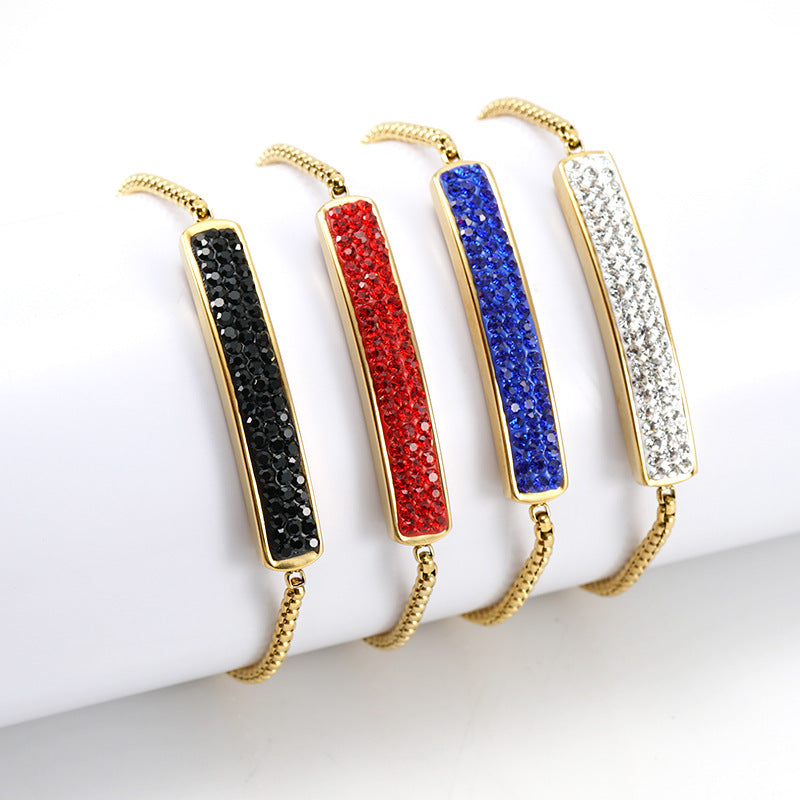 Bracelet with diamonds