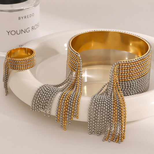 Tassel Bracelet Ring