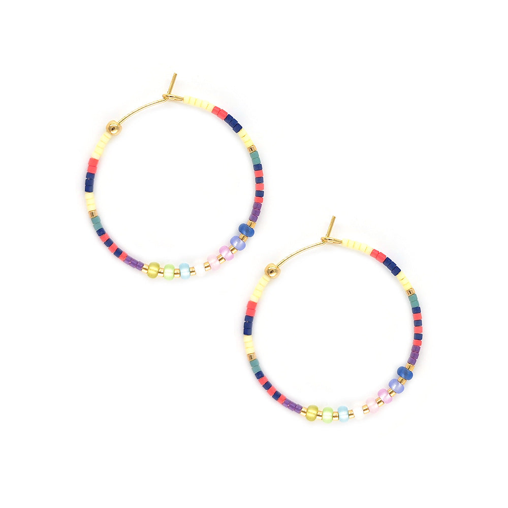 Vintage Large Hoop Earrings