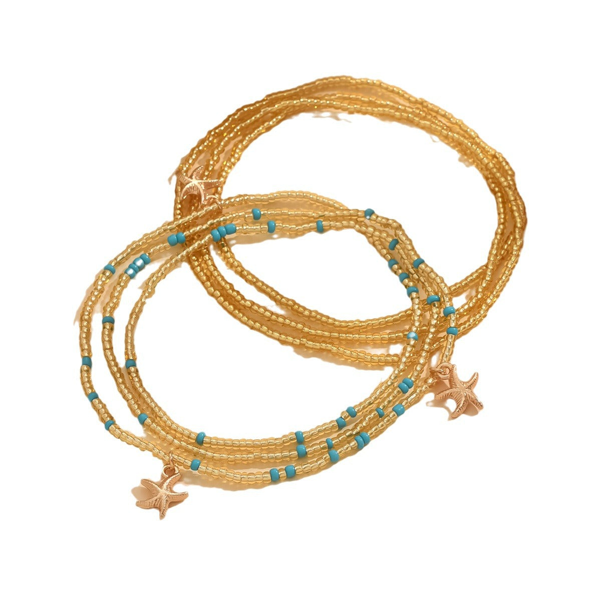 Versatile Starfish Pearl Anklet
