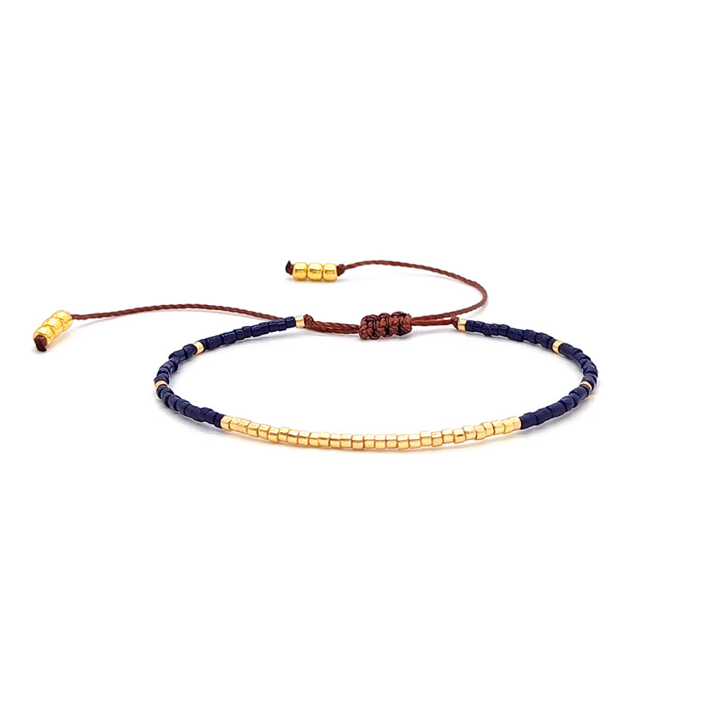 Rice Beads Beaded Bracelet