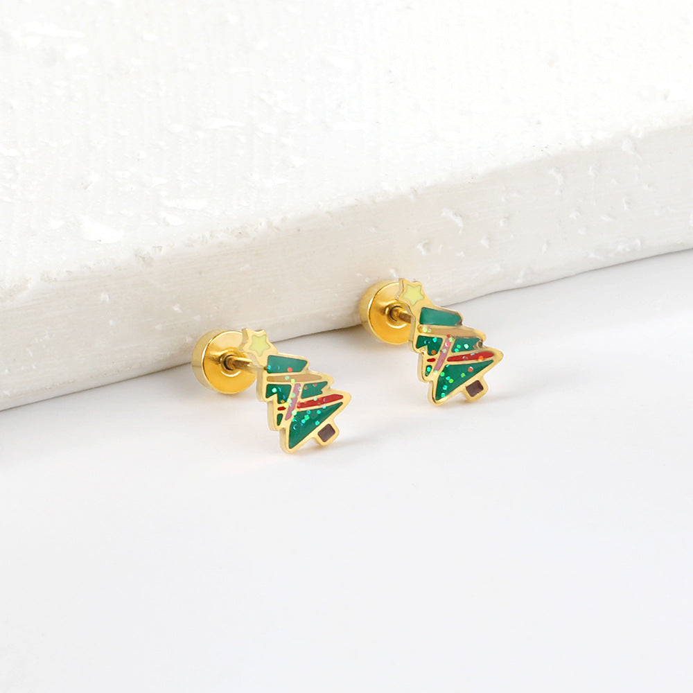 Creative Versatile Christmas Earrings