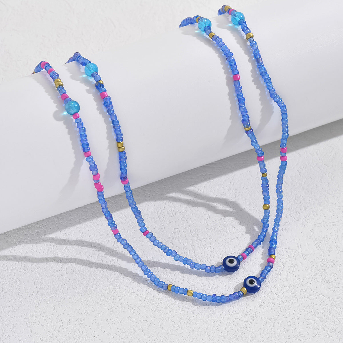Blue-Eyed Pearl Anklet