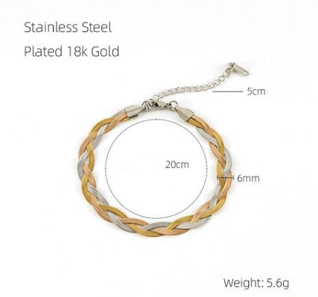 Braided bracelets
