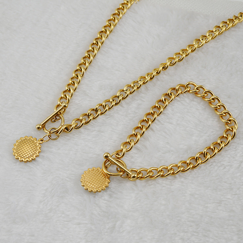 OT Clasp Cuban Chain Necklace