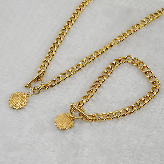 OT Clasp Cuban Chain Necklace