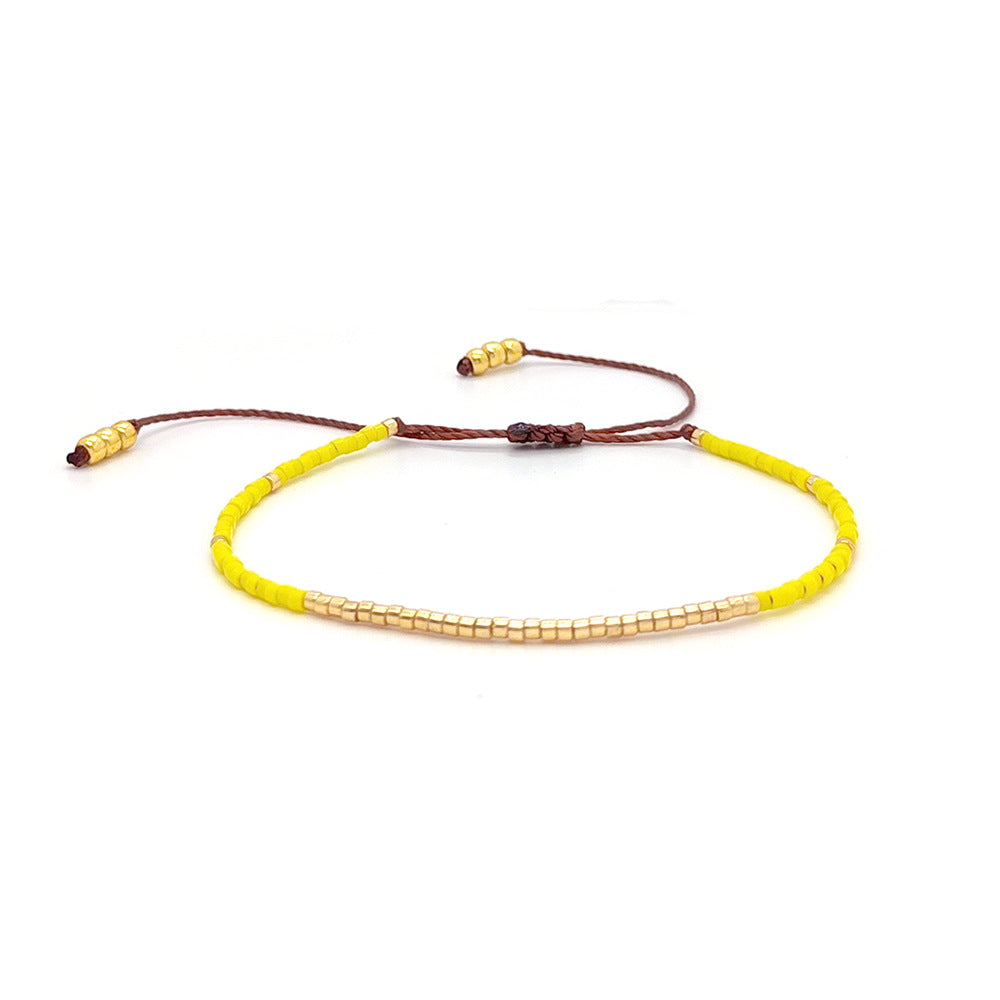 Rice Beads Beaded Bracelet