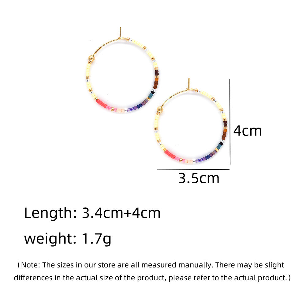 Vintage Large Hoop Earrings
