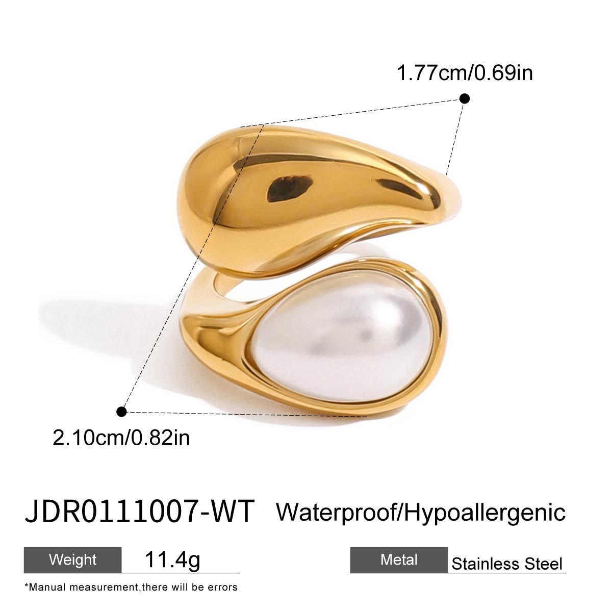 Fashionable open-ended ring